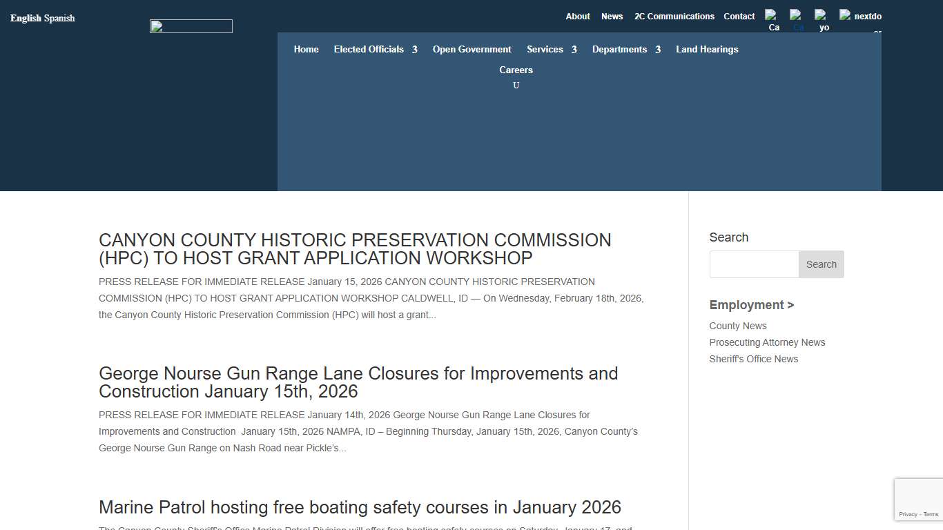 County News Canyon County